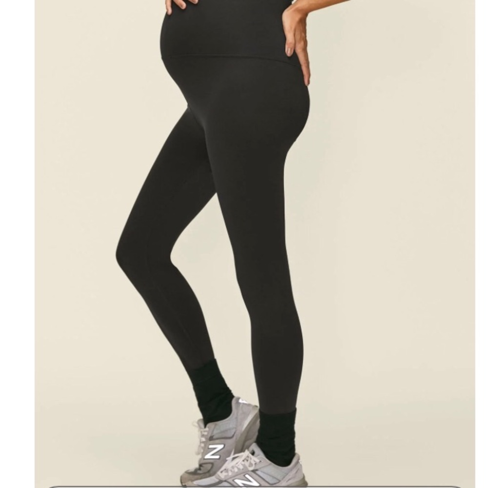 Maternity yoga leggings, size S
